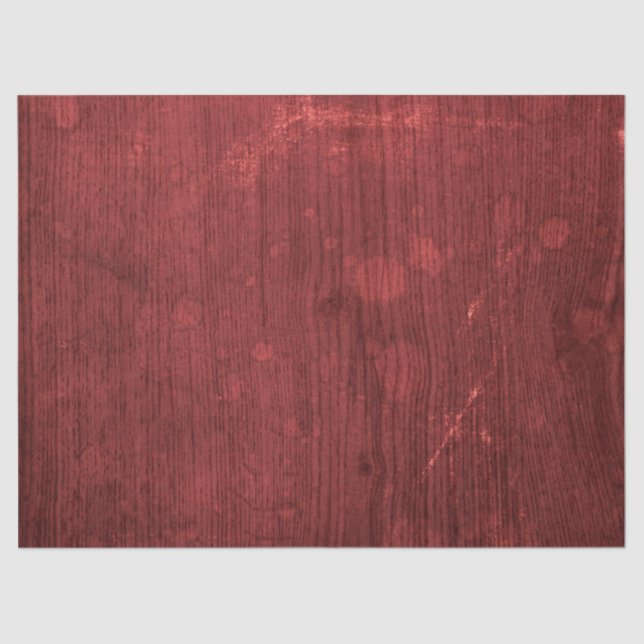 Rustic Beautiful Wood Texture Tissue Paper (Front)