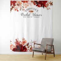 Rustic Beauty Bridal Shower Photo Prop Backdrop