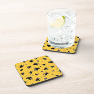 Rustic Bee Coaster – Hand Drawn, Farmhouse Gift