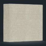 Rustic Beige Linen Printed 3 Ring Binder<br><div class="desc">Custom Trendy Beige Colour Rustic Linen - Printed Photo Effect Background Design Option. GraphicsByMimi© Personalize this elegant template product with your monogram, text, initial or name using the edit menu to create your own unique one of a kind item or purchase as is. Other colours and styles available in our...</div>