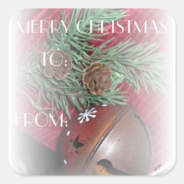 Rustic Bells Gift Label (Front)