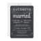 Rustic Black Burlap Vintage Wedding Invitations