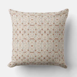 Rustic Bloom Mother’s Day Throw Pillow