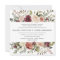 Rustic Bloom Wedding Invitation | Square