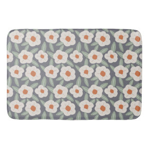 Rustic Blooms Bath Mat