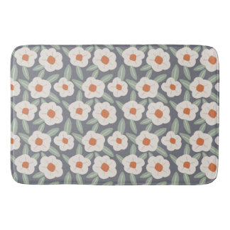 Rustic Blooms Bath Mat