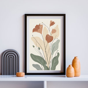Rustic Blossom I Poster
