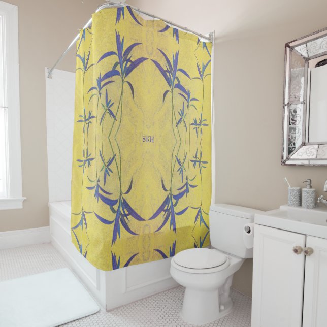 Rustic Blue and Yellow (In Situ)