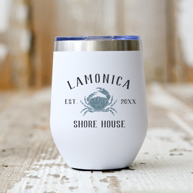 Rustic Blue Crab Personalized Shore House (Creator Uploaded)