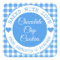 Rustic Blue Gingham Baked With Love Cookies