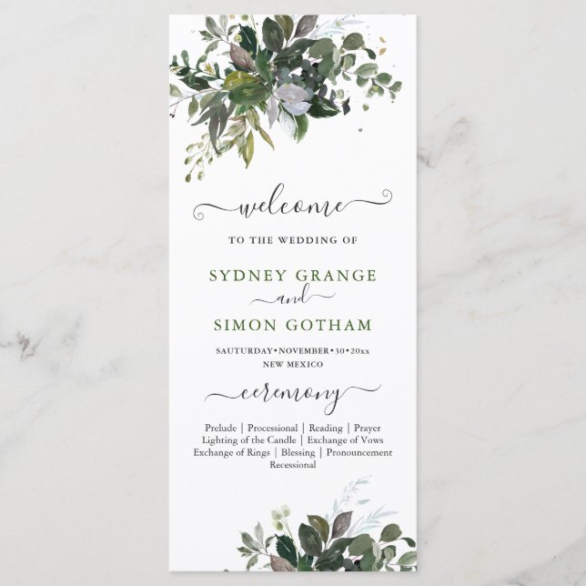 Rustic Blue Gum Eucalyptus Flat Program (Front)