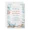 Rustic Blue Nautical Beach Sand Wedding