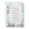 Rustic Blue Nautical Beach Sand Wedding
