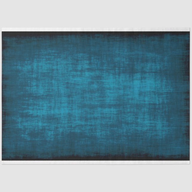 Rustic Blue Texture Background lg Decoupage Tissue Paper (Front)