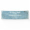 Rustic Blue Wood Wedding with Flourish Banner