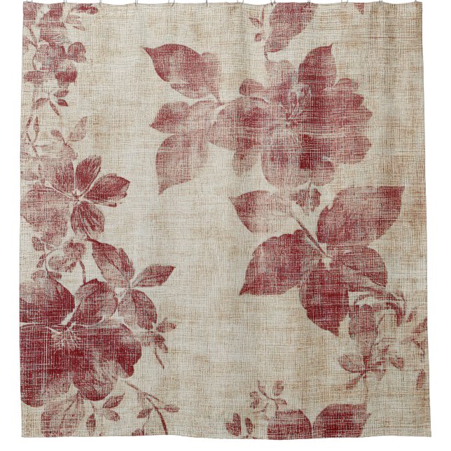 Rustic Blush Floral Linen Pattern (1) (Front)