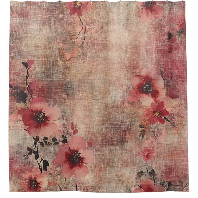 Rustic Blush Floral Linen Pattern (6) (Front)