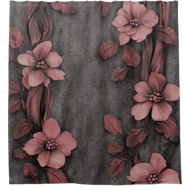 Rustic Blush Floral Linen Pattern (8) (Front)