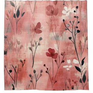 Rustic Blush Floral Linen Pattern (9)