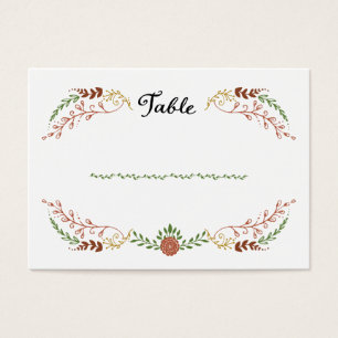 Rustic Bohemian Autumn Floral Wreath Wedding