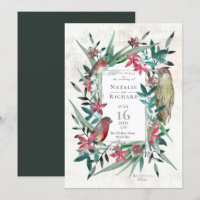 Rustic boho  countryside watercolour nature