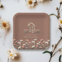 Rustic Boho Floral Fall Housewarming Party