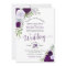 Rustic Boho Floral Plum & Dusty Purple Wedding