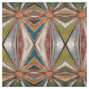 Rustic, Boho Graphic Decorator Fabric