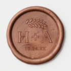 Rustic Boho Initials Monogram Wedding