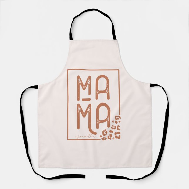 Rustic Boho Mama Apron (Front)