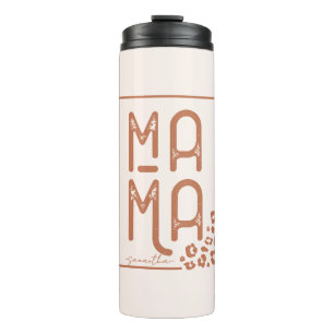 Rustic Boho Mama Thermal Tumbler