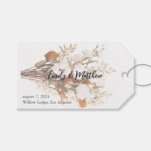 Rustic Boho Wedding Gift Tag