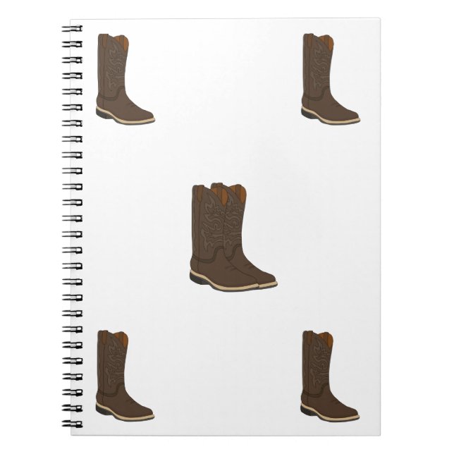 Rustic Boots Notebook (Front)