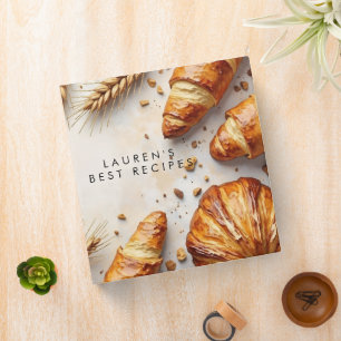 Rustic Bread Recipe Bakery Warm Binder