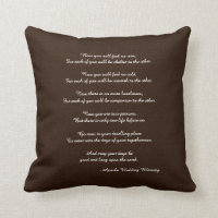 Rustic Brown Apache Blessing Wedding Gift Square