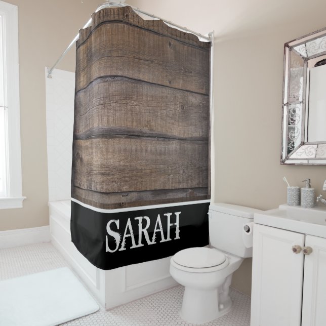 Rustic Brown Barn Farmhouse Name Custom   (In Situ)