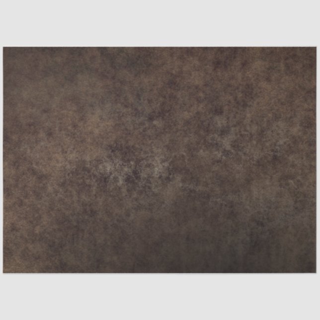 Rustic Brown Grunge Background Decoupage Tissue Paper (Front)