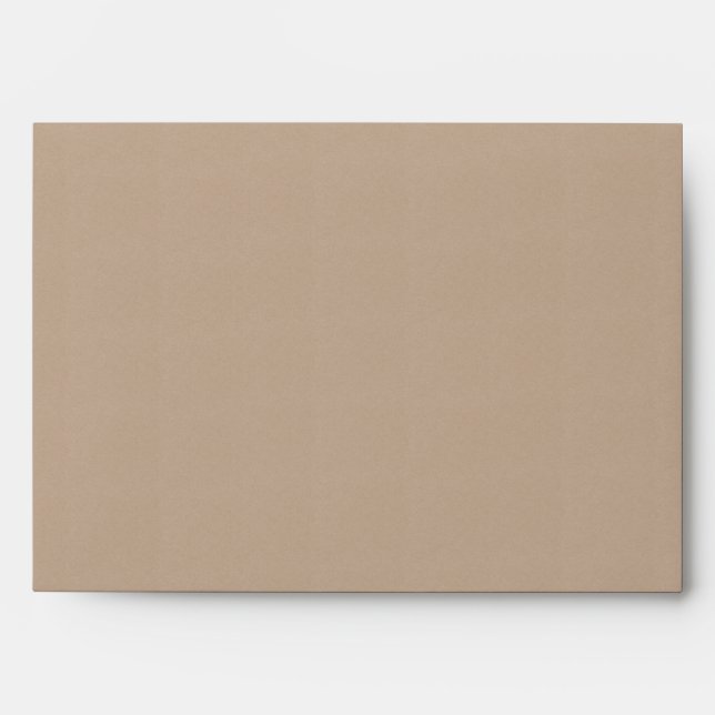Rustic Brown Kraft Envelopes (Front)