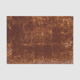 Rustic Brown Texture Country Vintage Grunge Tissue Paper