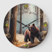 Rustic Brown watercolor Big Bear