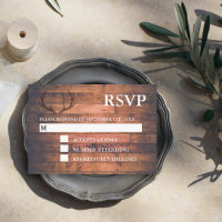 Rustic Brown Wood String Lights
