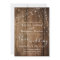 Rustic Brown Wood, White Light Strings Wedding 2