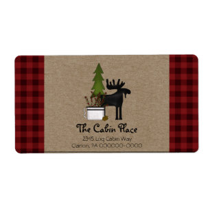 Rustic Buffalo Plaid Cabine Lodge Style