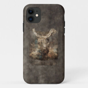 Rustic Bull Skull Art Mobile Case
