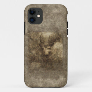 Rustic Bull Skull Art Mobile Case