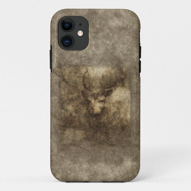 Rustic Bull Skull Art Mobile Case (Back)