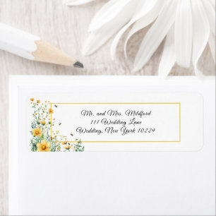 Rustic Bumble Bee Address