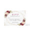 Rustic Burgundy Blush Floral Gold Glitters Wedding