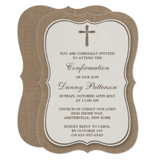 confirmation invitation