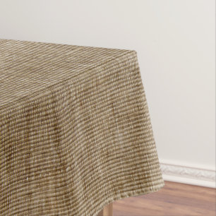 rustic burlap nature pattern tablecloth